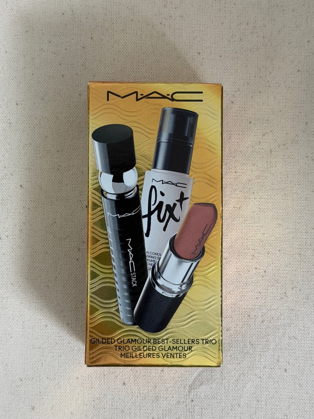 MAC Cosmetics Limited Edition Gilded Glamour Best-Sellers Trio